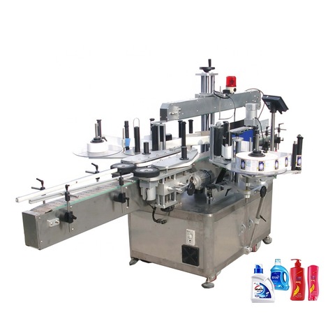 מכונת תוויות מדבקות אוטומטיות בשולחן העבודה למכונות בקבוקי קופסאות פחיות עגולות 