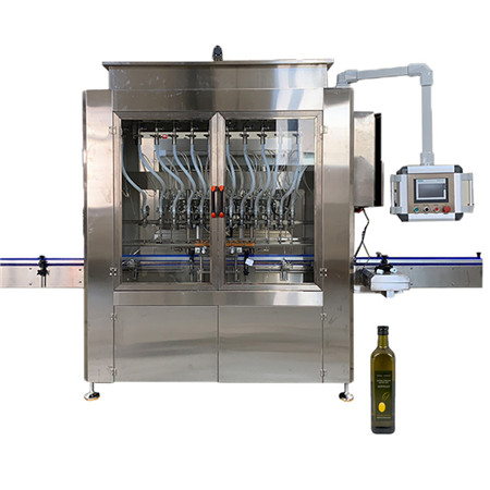 אוטומטי 4 ראש מכונות משקאות מזון למאכל בקבוק שמן למאכל ומכסת מכסה עם מסוע חגורה (YT4T-4G1000 ו- CDX-1) 