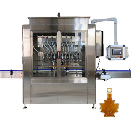 מפעל מכונת שמן בישול אוטומטית מפעל מכונת אריזת בקבוקים למילוי שמן אכיל 